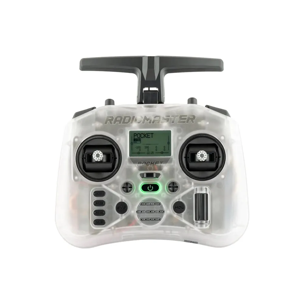 RadioMaster Pocket Radio (ELRS 2.4GHz) — Color: Transparent / Model: ELRS