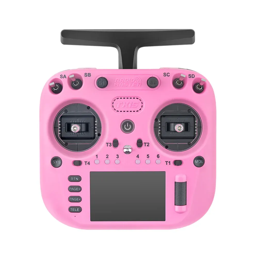 RadioMaster TX15 Crush ELRS Radio Controller — Color: Pink