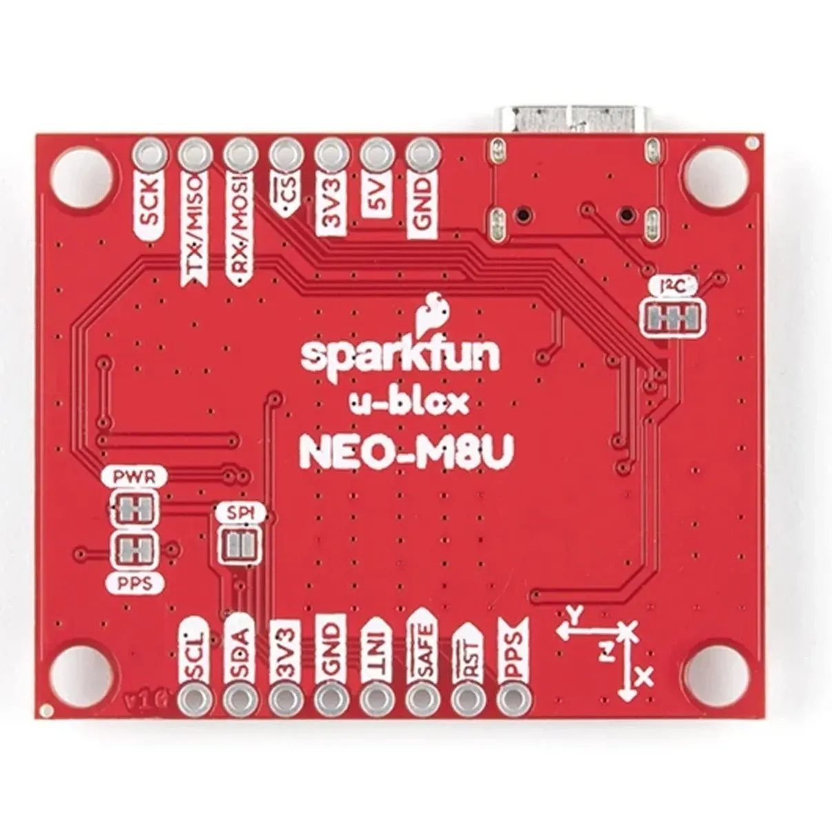 SparkFun GPS-16329 NEO-M8U GPS Dead Reckoning Breakout (Qwiic)
