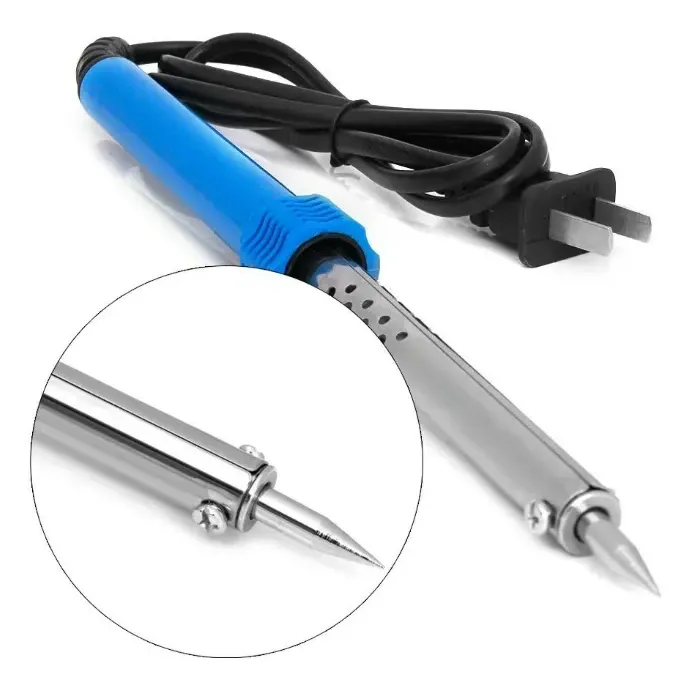 40W 220V Pencil Soldering Iron with Replaceable Fine Tip