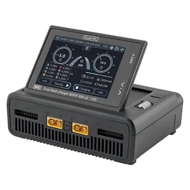 ToolkitRC M8D 1-8S 1600W 50A Touchscreen Charger