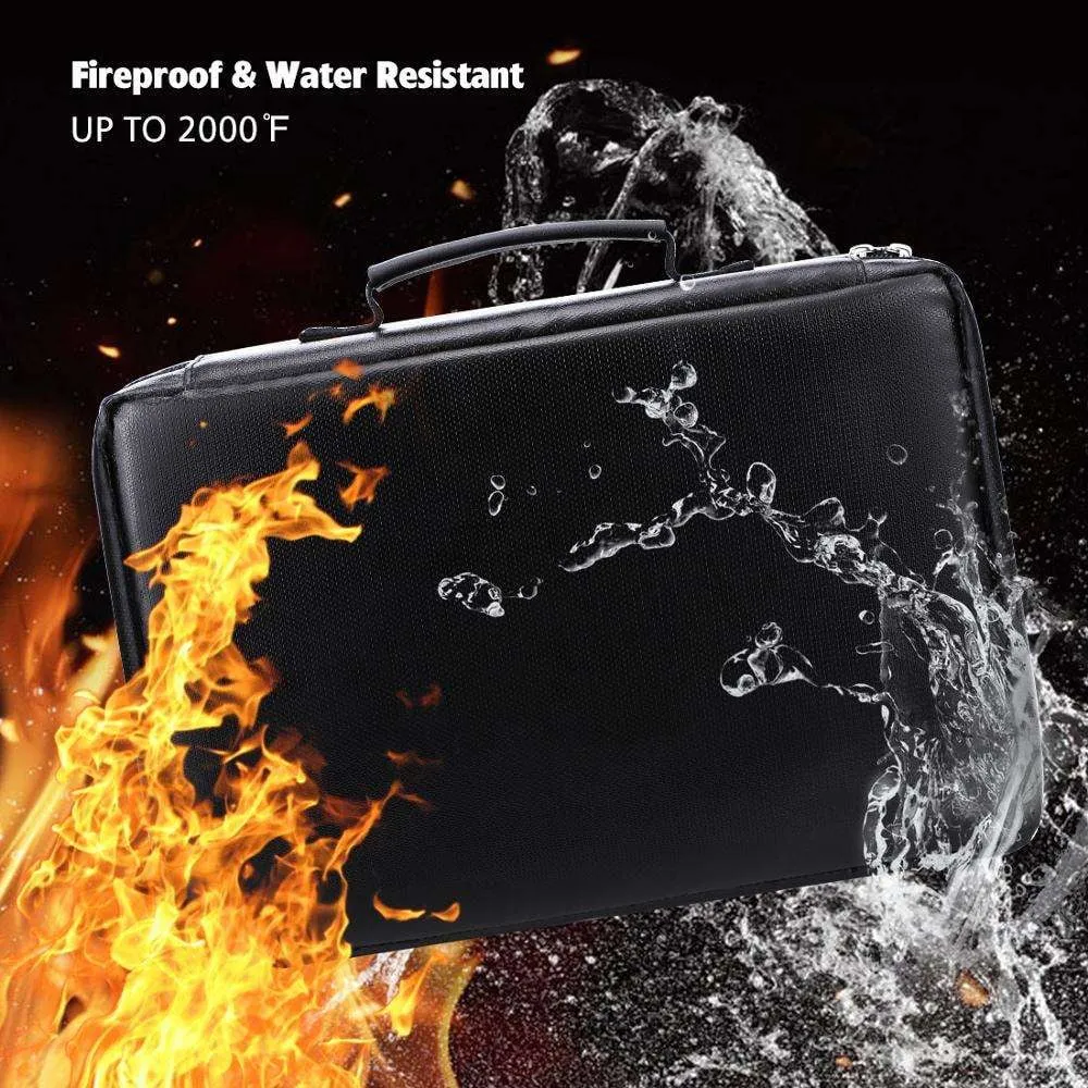 Battery Vault Fireproof Storage Box with BT-168 Tester