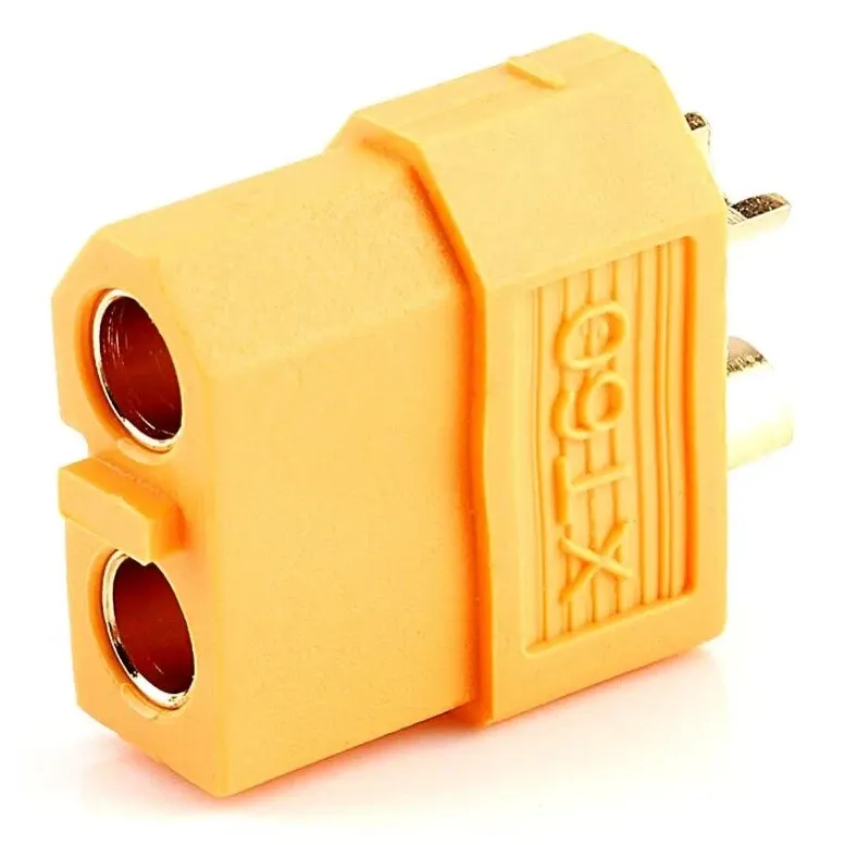 XT60 Bullet Connector Plug, 60A, Male or Female
