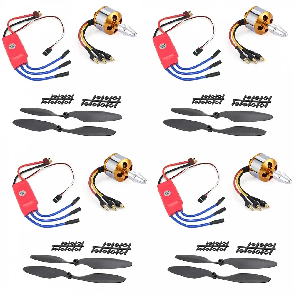 Generic A2212 1000KV Motor + 30A SimonK ESC + 1045 Prop Quadcopter Combo