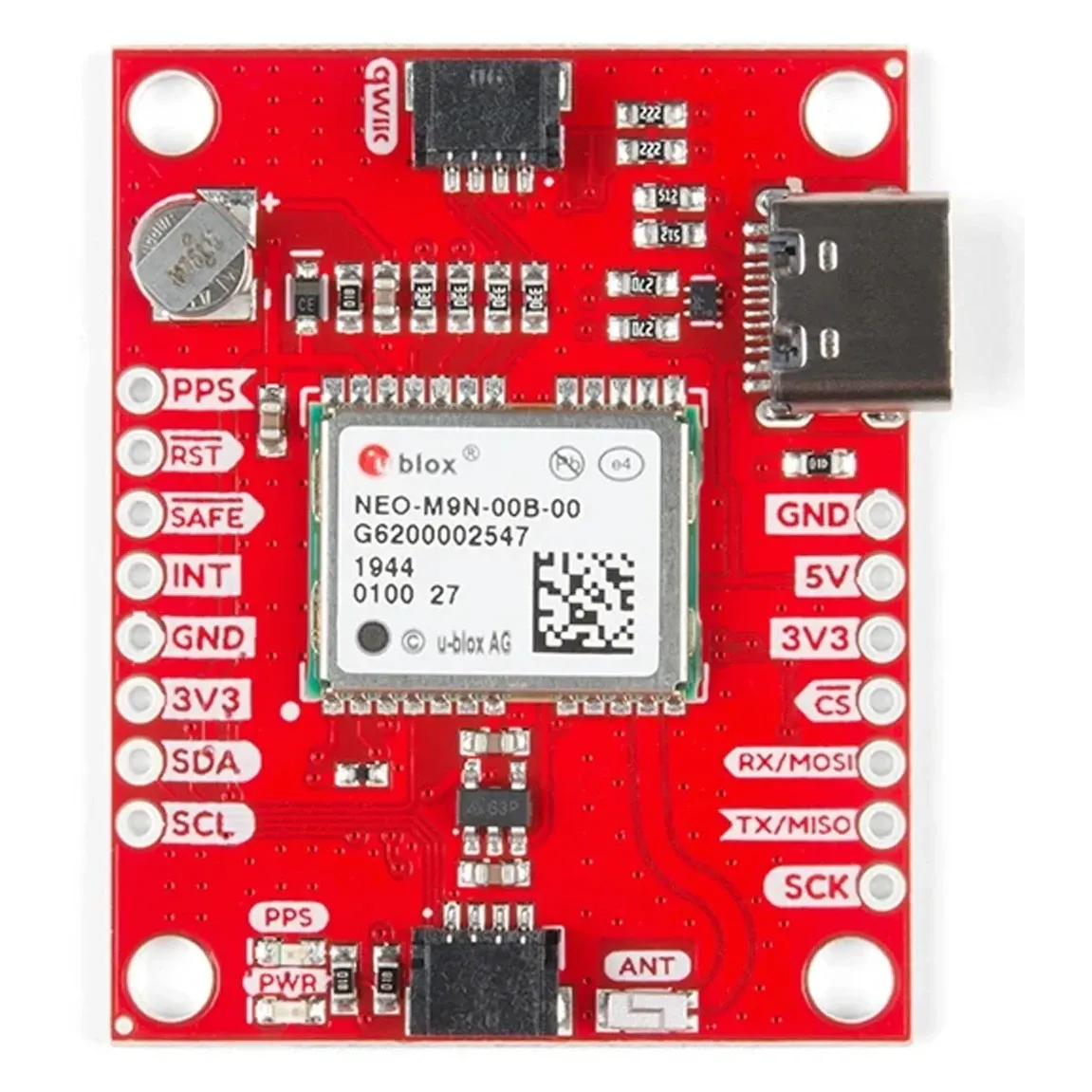 SparkFun GPS-15733 NEO-M9N GPS Breakout