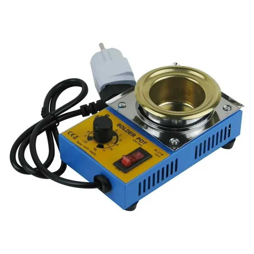 M-21B Temperature-Controlled Solder Pot, 50mm Titanium Bath, 160W