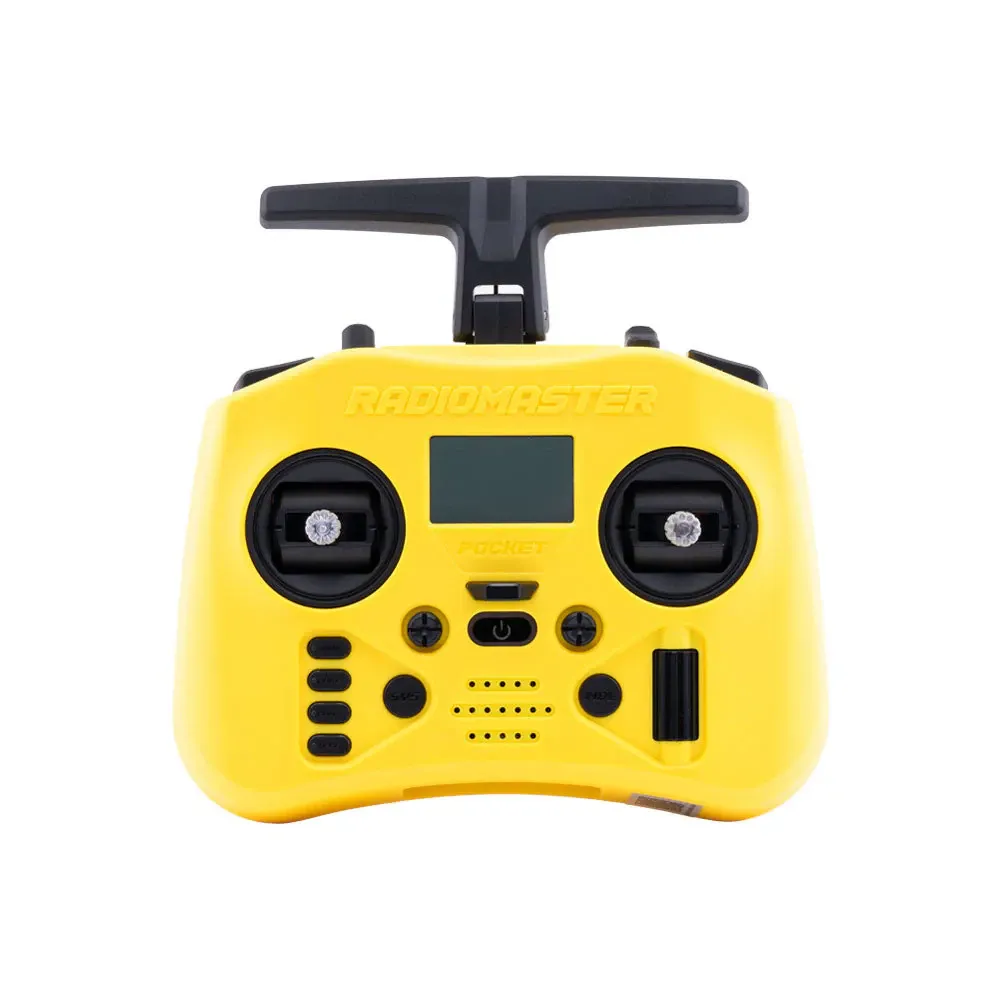 RadioMaster Pocket Crush Radio Controller (ELRS, M2) — Color: Yellow