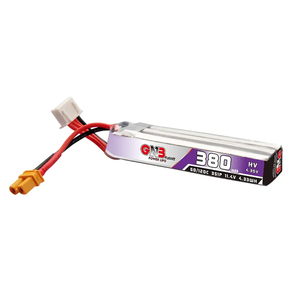 GNB 3S 380mAh 60C XT30 LiPo Battery