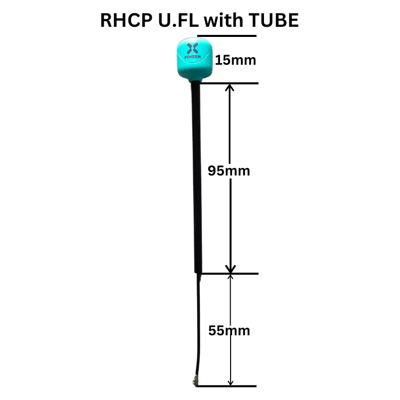 Foxeer Lollipop 4 Plus RHCP with Tube 5.8G 2.6dBi FPV Omni LDS Antenna
