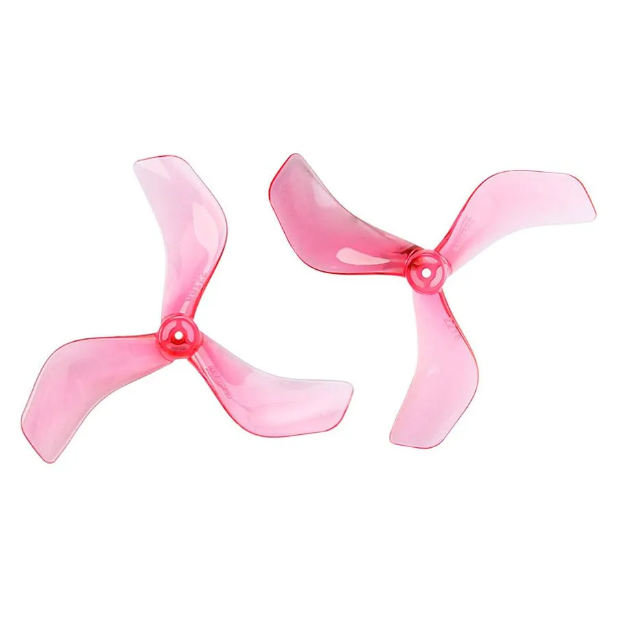 Gemfan 2216 3-Blade Propeller (1.5mm Shaft) — Color: Pink