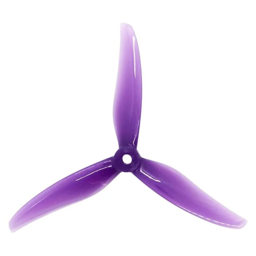 Gemfan Freestyle 5226 3-Blade Propeller (Set of 4) — Color: Purple