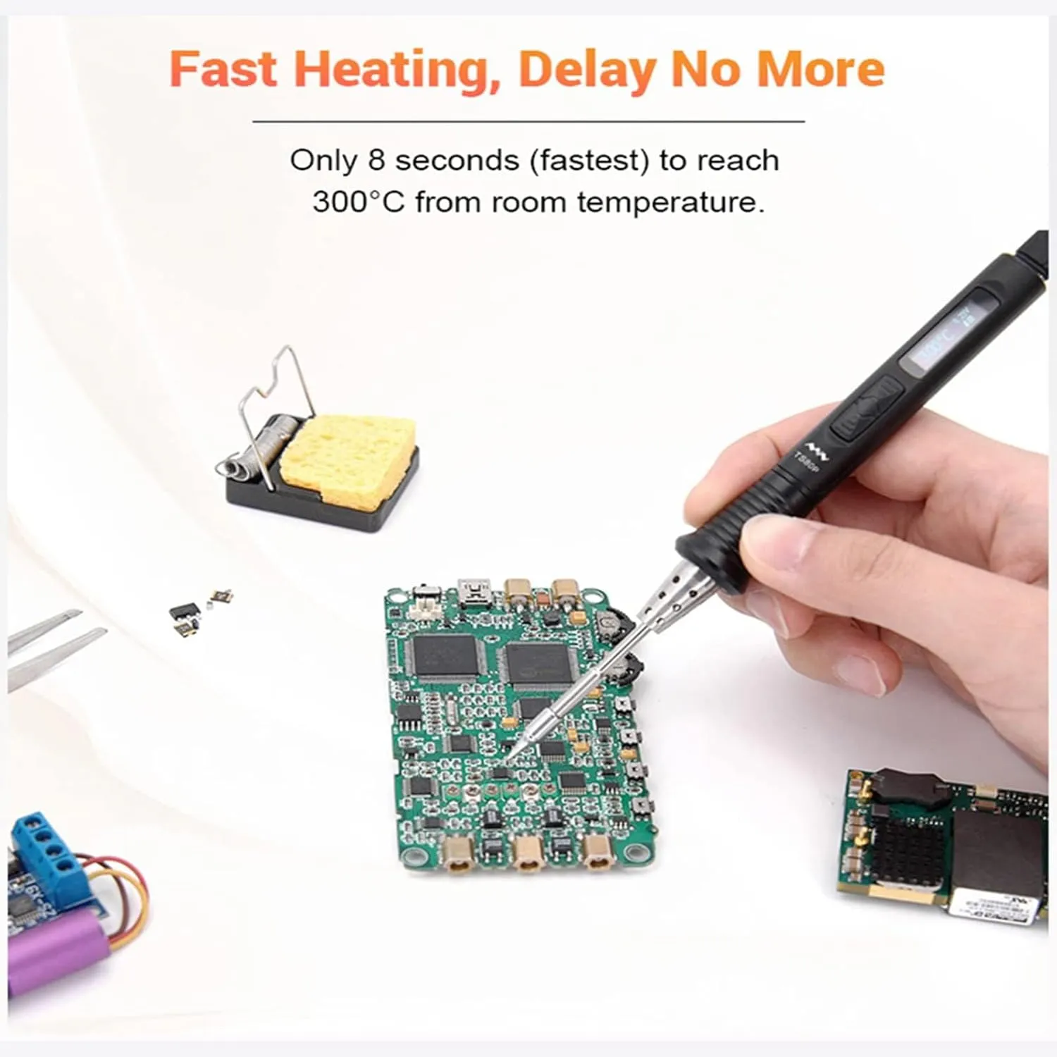 MINIWARE TS80P Portable Smart Soldering Iron