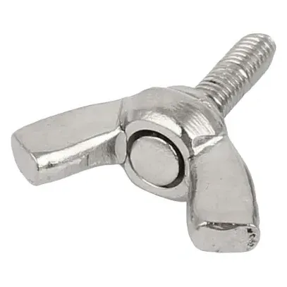 M3 304 Stainless Steel Wing Bolts 8/10/12mm (Pack of 10)