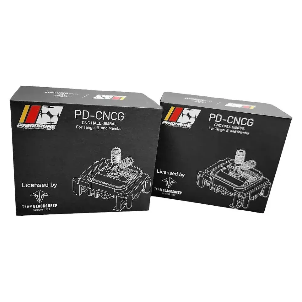 Pyrodrone CNC Machined Folding Hall Gimbal Set for TBS Tango 2 / Mambo V1.2