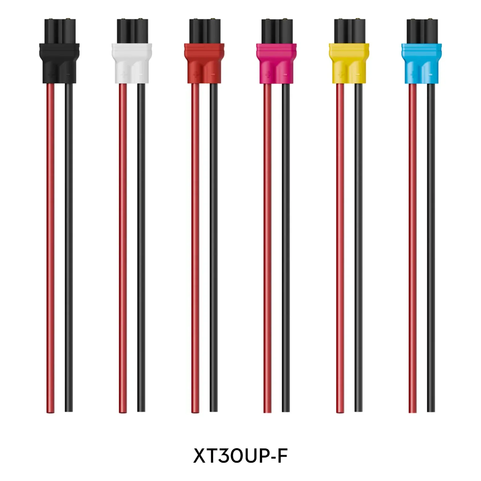 Flywoo XT30UP-Female Black Pigtail 18AWG (2pcs)