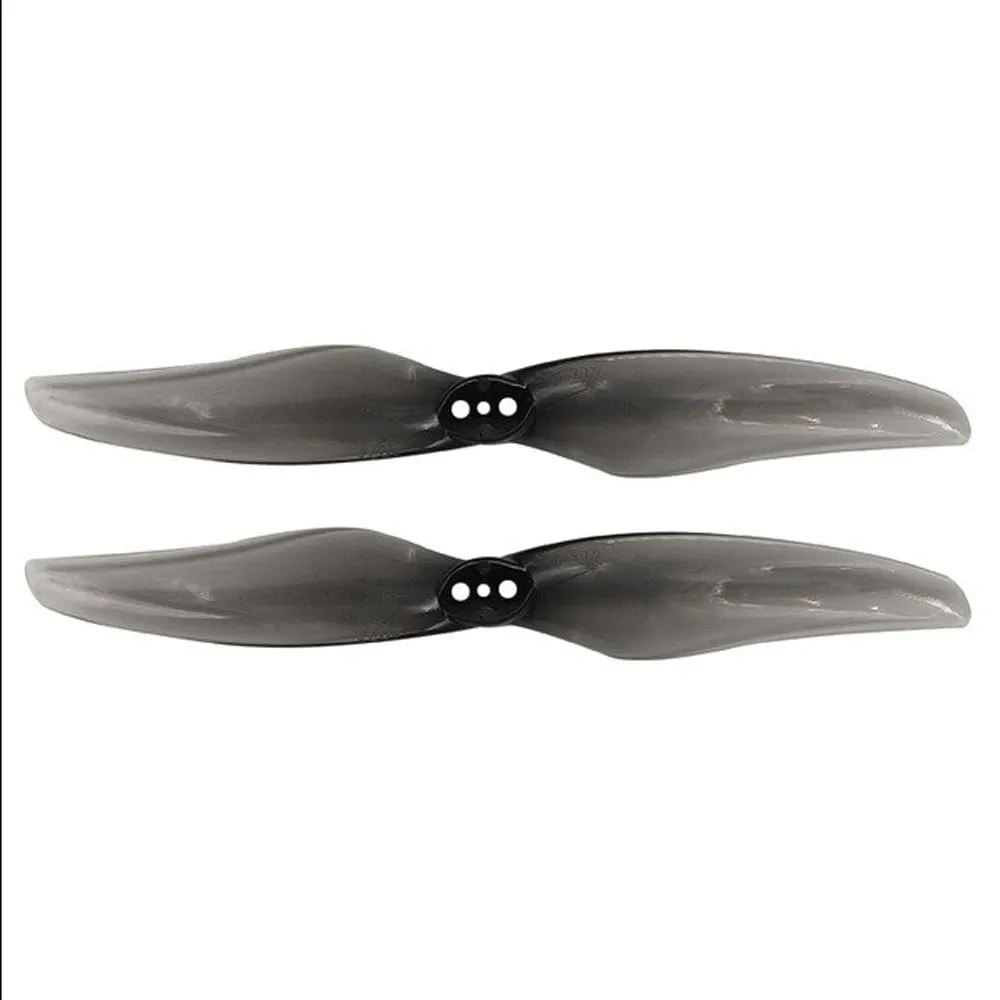 Gemfan Hurricane LR 4024 2-Blade 4" Propeller — Clear Gray