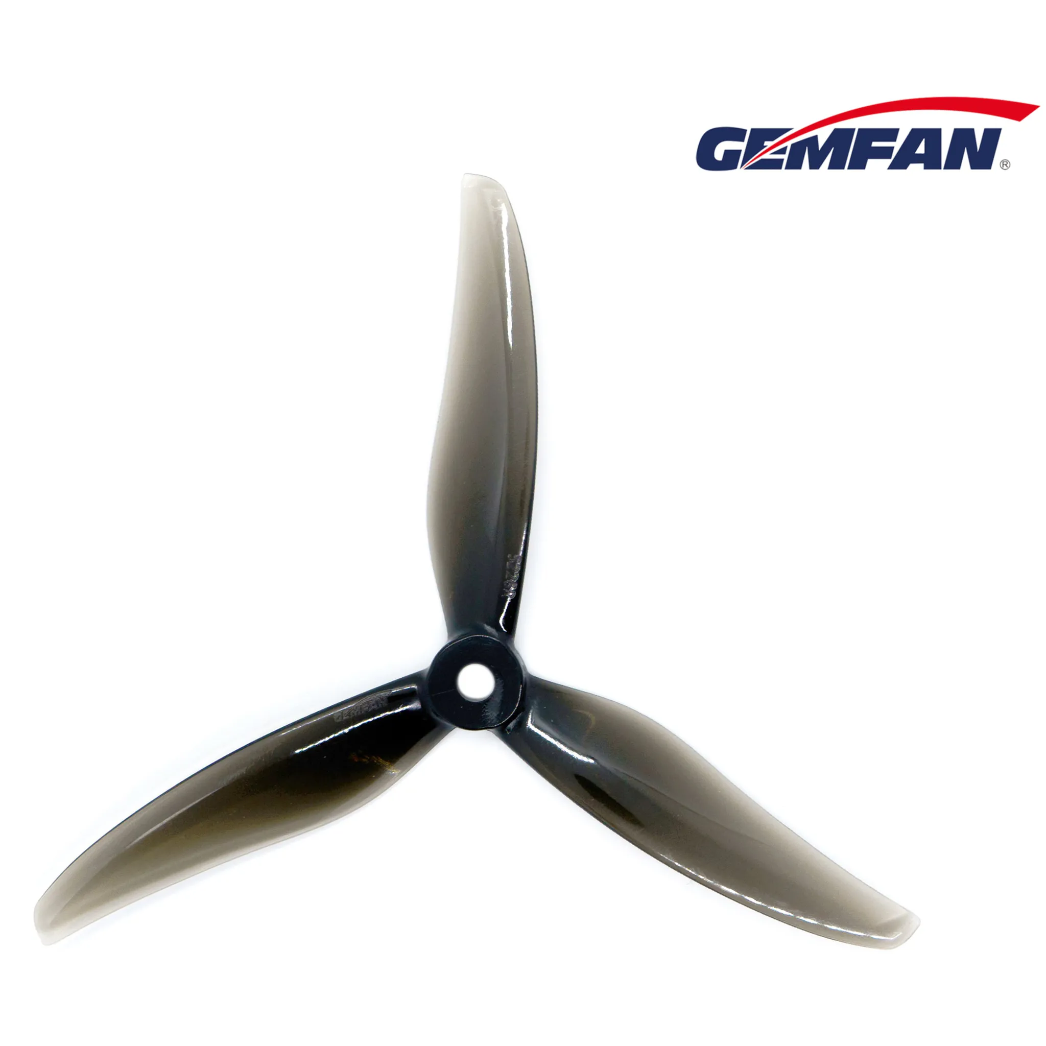 Gemfan Hurricane 5236 3-Blade Propeller (Set of 4 — 2CW+2CCW) — Color: Gray