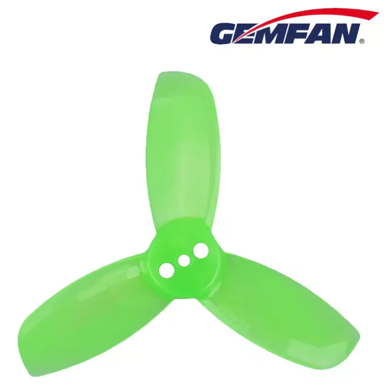 Gemfan Hulkie 1940-3 Tri-Blade Propeller — Color: Green