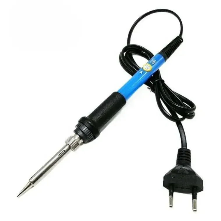 60 Watt 220V Adjustable Temperature Soldering Iron (Blue)