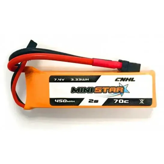 CNHL MiniStar 450mAh 2S 70C LiPo Battery