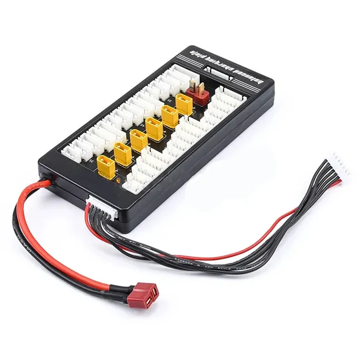 ReadyToSky XT30U Parallel Charging Board with 4mm Banana or T-Plug Lead