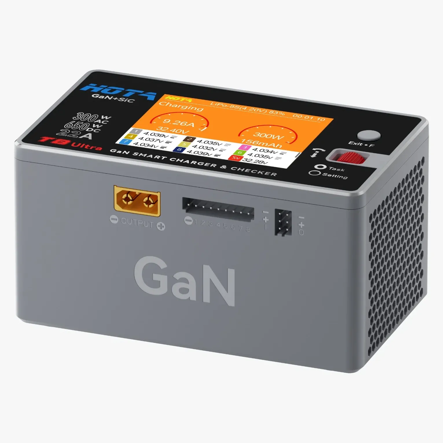 HOTA T8 Ultra GaN Smart Charger 650W