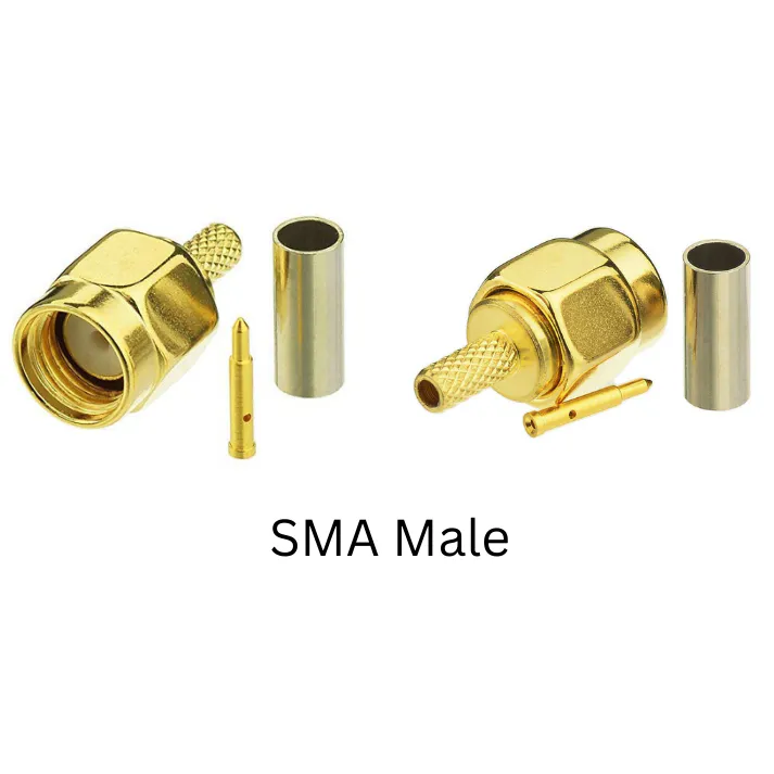 SMA Connectors for Coaxial Cable – Male & Female