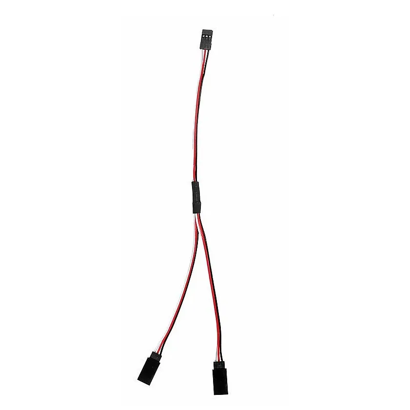 1 JR Male to 2 Futaba Female Y Servo Extension Wire (30cm)