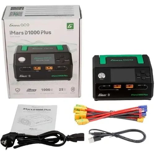 Gens ace iMars D1000 Plus G-Tech 1-7S 1000W Smart AC Balance Charger