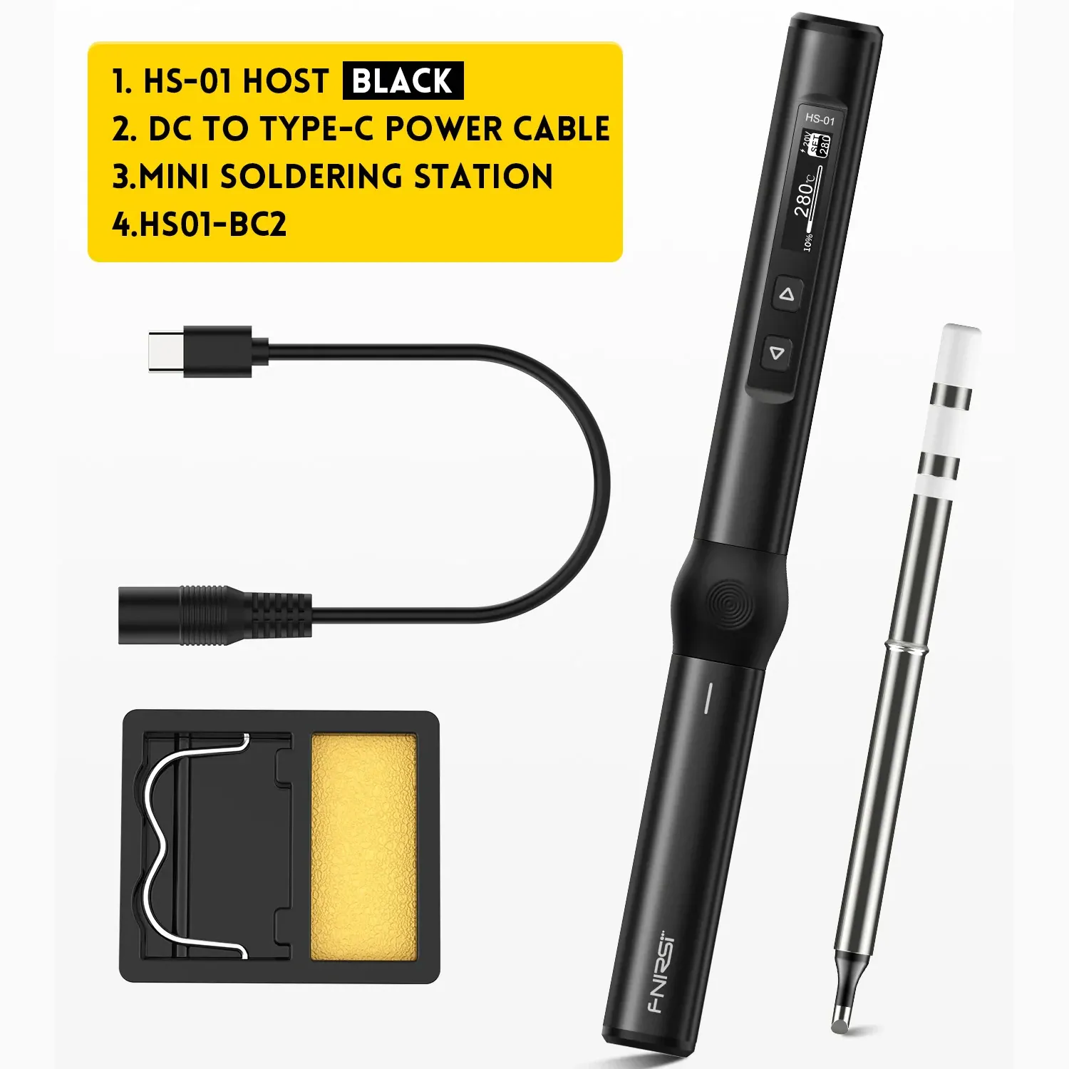 FNIRSI HS-01 Intelligent Soldering Iron