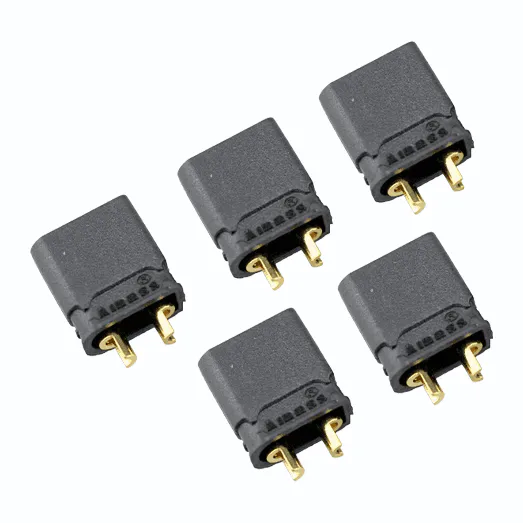 Amass XT30 Connector Black (1 Pair)