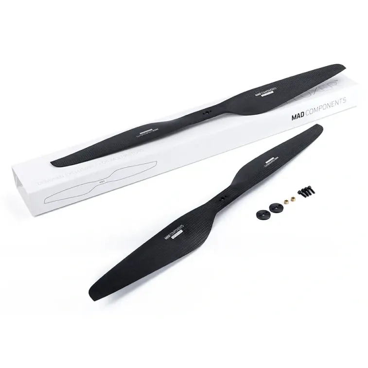 MAD MOTOR 11×3.7 Inch FLUXER PRO MATT Carbon Fiber Propeller