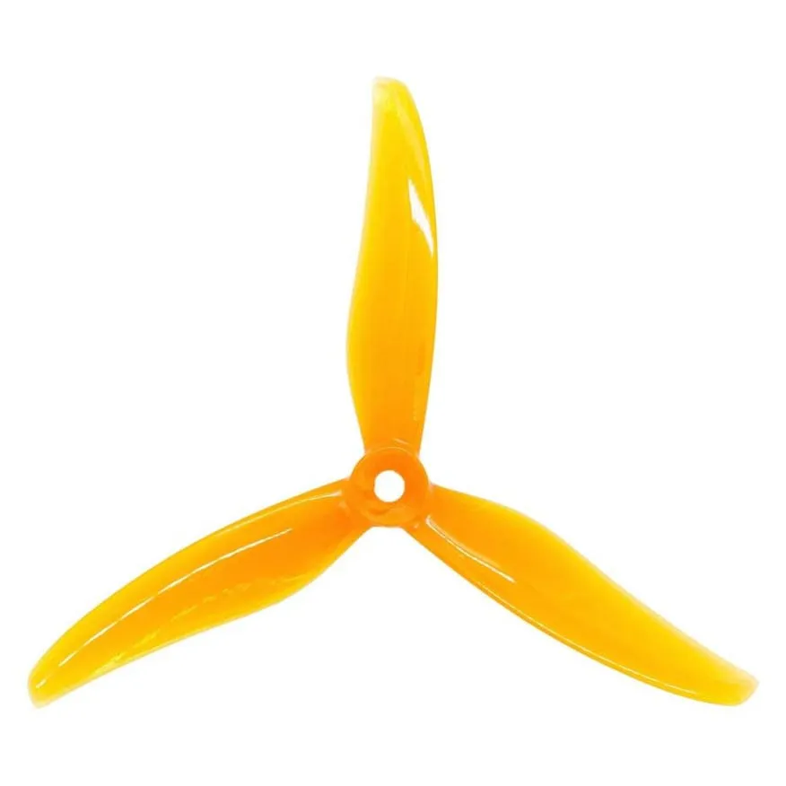 Gemfan Freestyle 5226 3-Blade Propeller (Set of 4) — Color: Orange