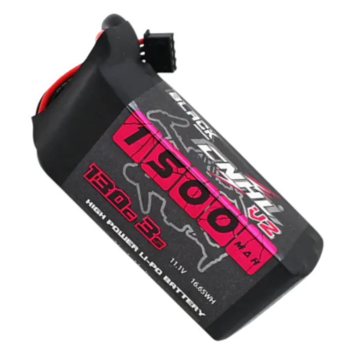 CNHL Black Series V2 1500mAh 3S 11.1V 130C LiPo Battery (XT60)
