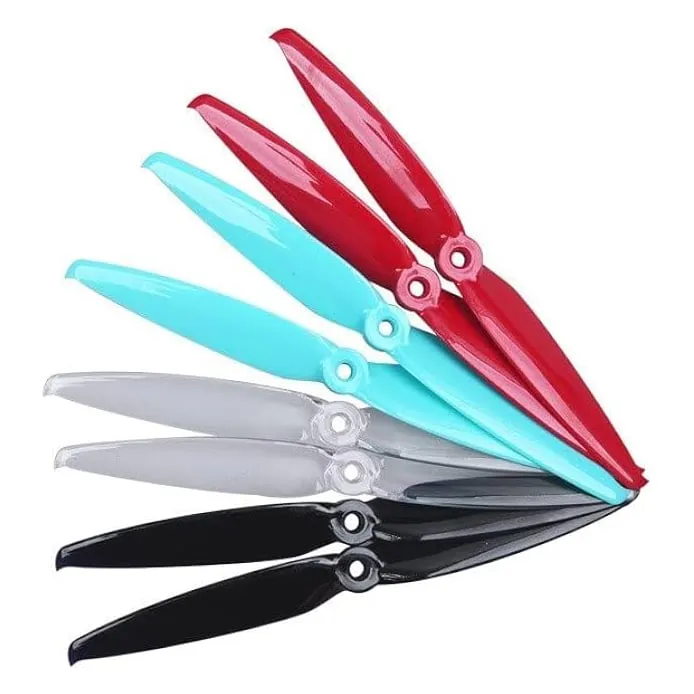Gemfan Flash 7042 PC 2-Blade Propeller — Clear (2 Pairs — 2CW+2CCW)
