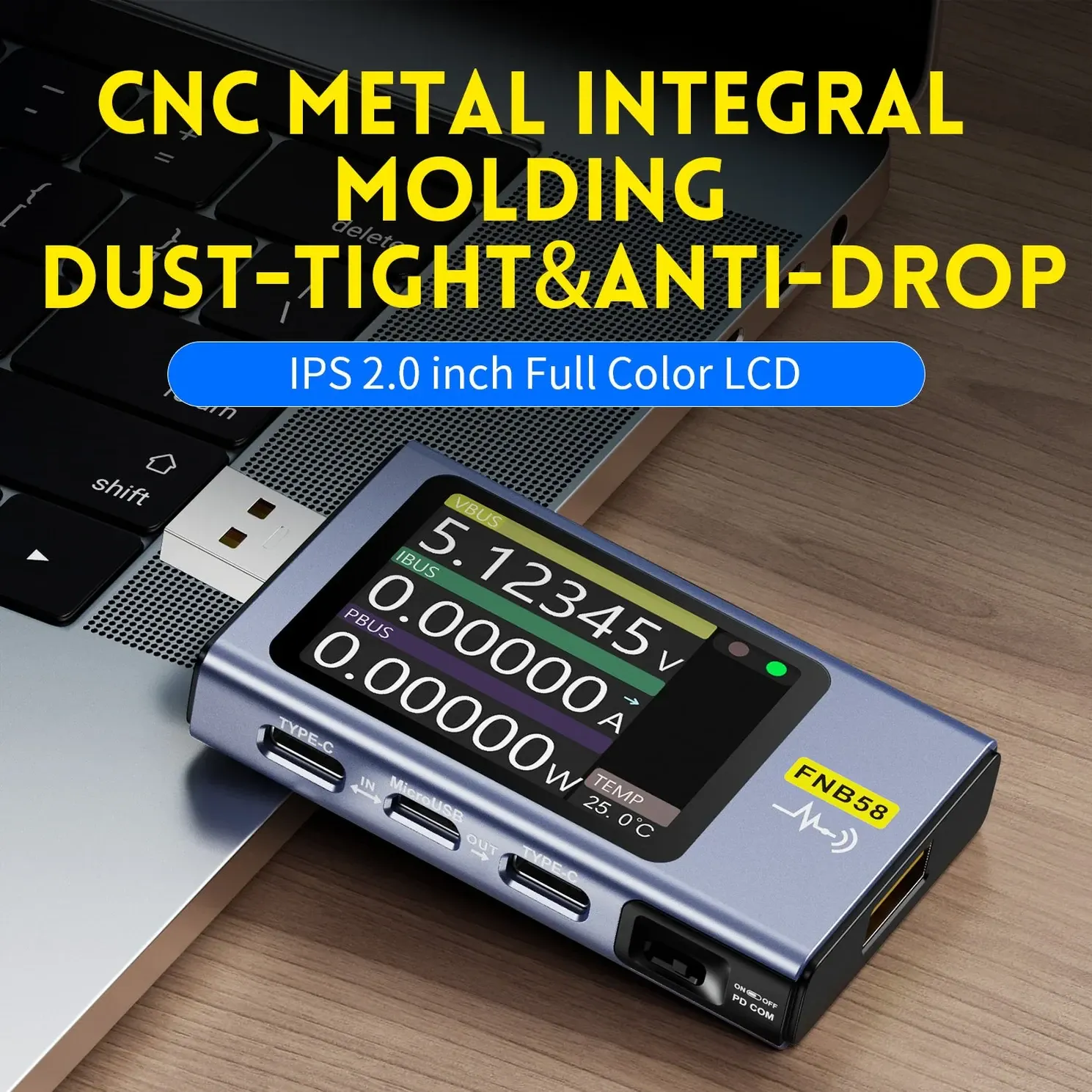 FNIRSI FNB58 USB Fast Charge Tester