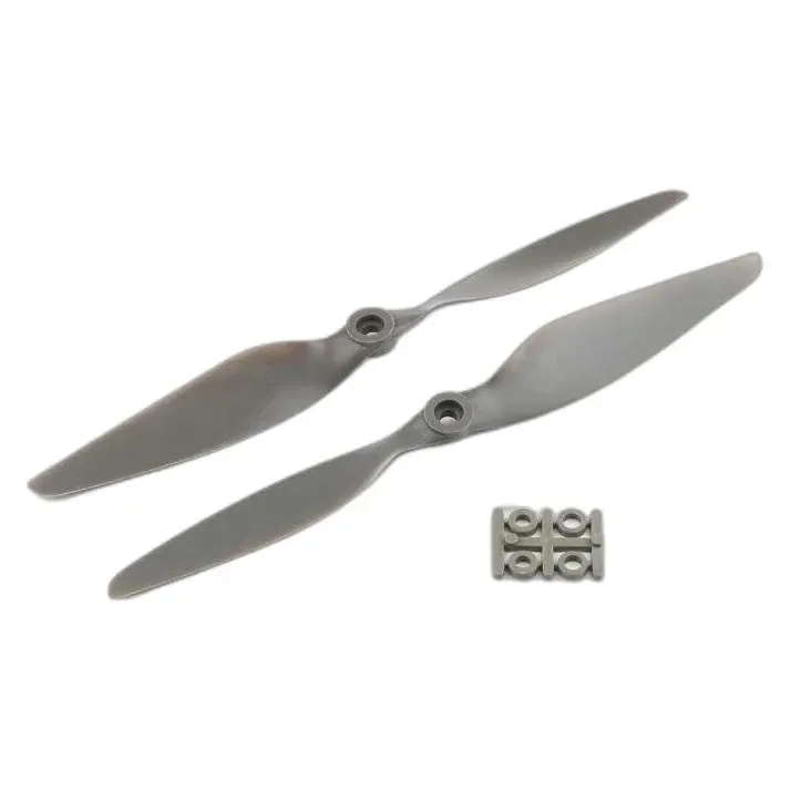 Gemfan Carbon Nylon MR 1045 Propeller — Grey (1CW + 1CCW)