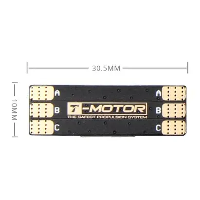 T-Motor Race Wire PCB Motor Wire Extension Board (5 Pcs)