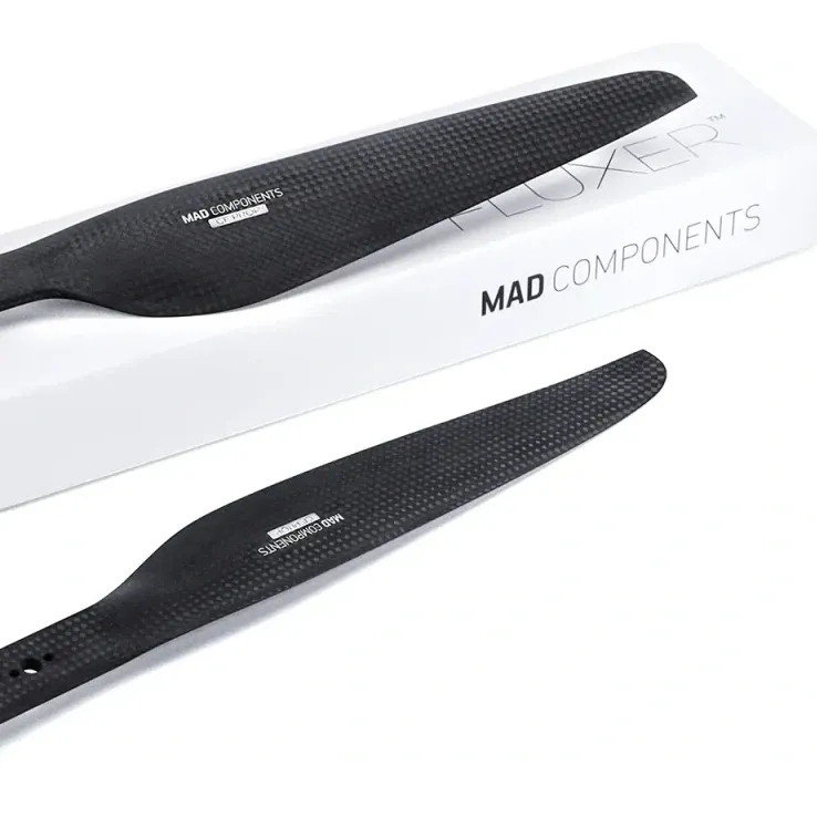 MAD MOTOR 11×3.7 Inch FLUXER PRO MATT Carbon Fiber Propeller