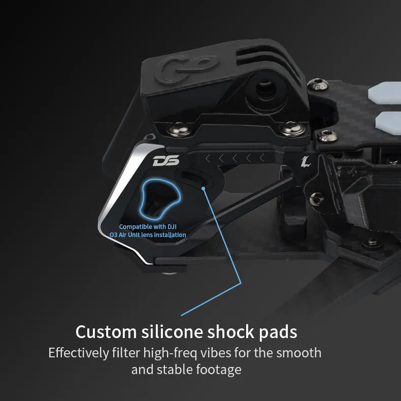 DeepSpace SEEKER5 FPV Frame for DJI O4 PRO