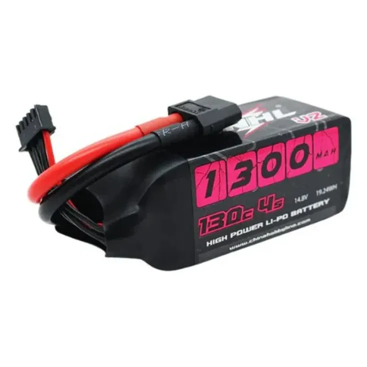 CNHL Black Series V2 1300mAh 4S 14.8V 130C LiPo Battery (XT60)