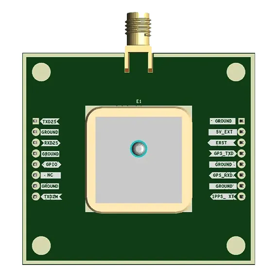 GNSS Receiver Breakout Board with IRNSS