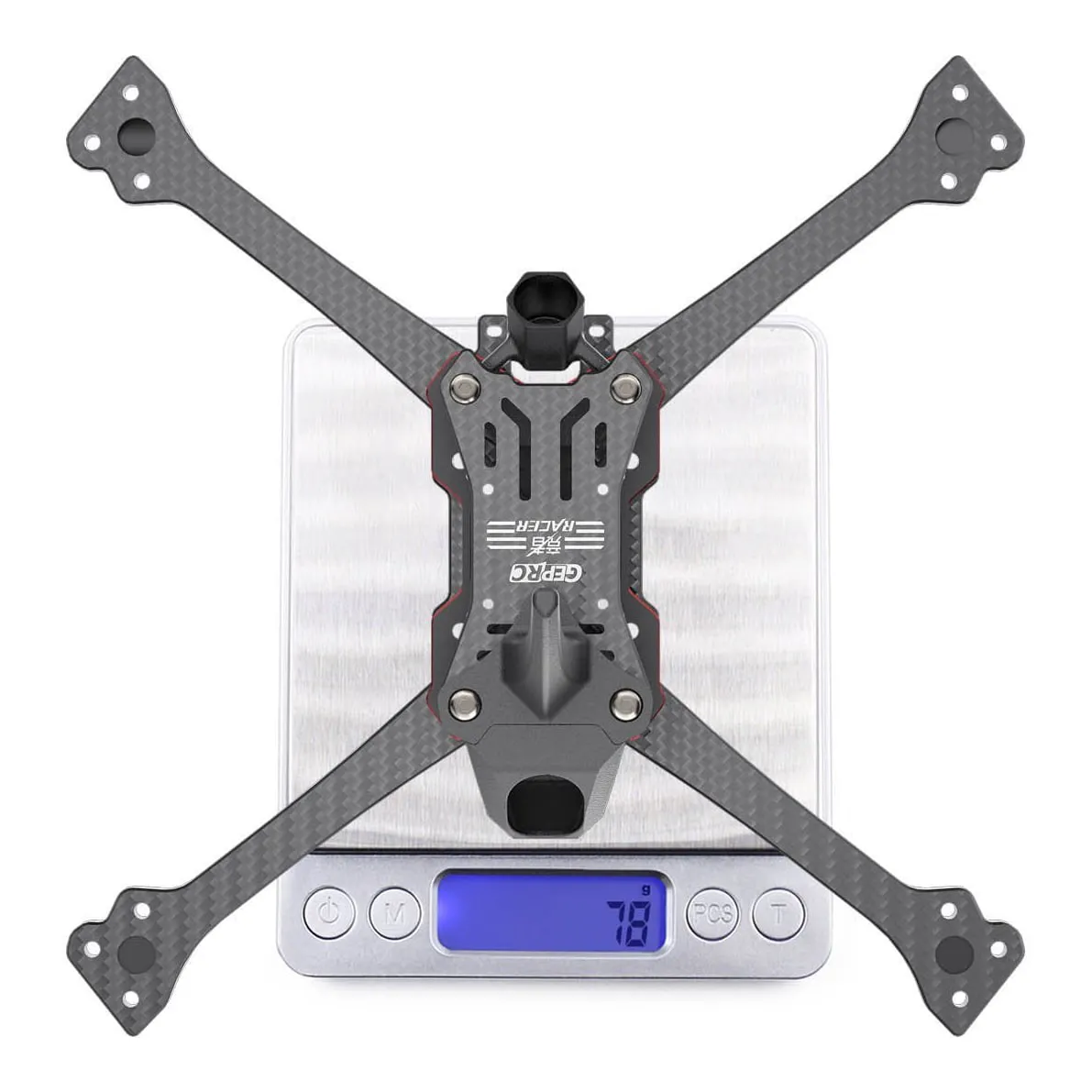 GEPRC GEP-Racer Silver Frame