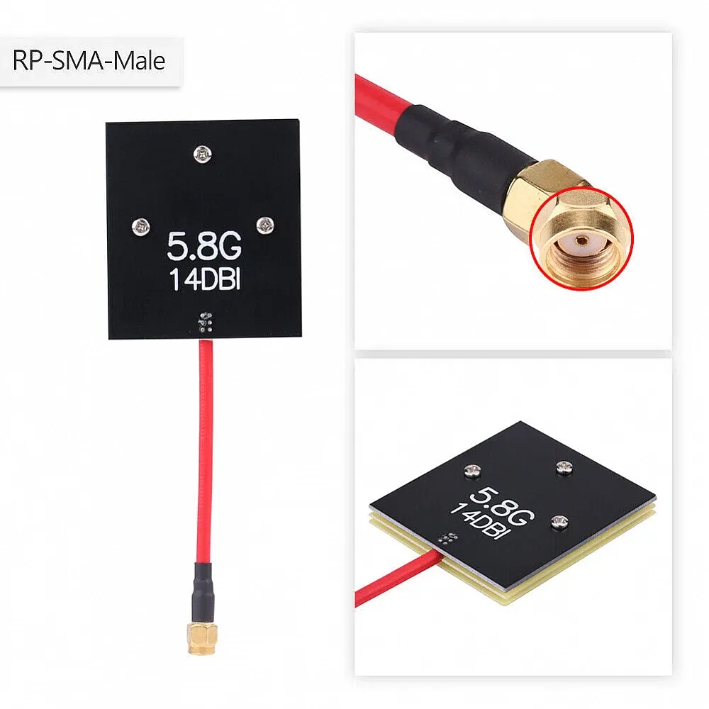 5.8G 14dBi Long Range FPV Panel Antenna
