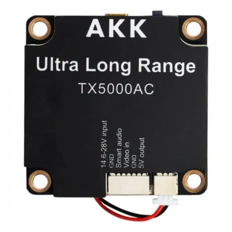 AKK TX5000AC Ultra Long Range 5W 80CH VTX (4.9–6G)