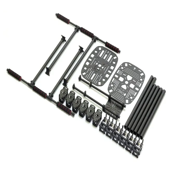 ZD850 850mm Carbon Fibre Folding Hexacopter Frame