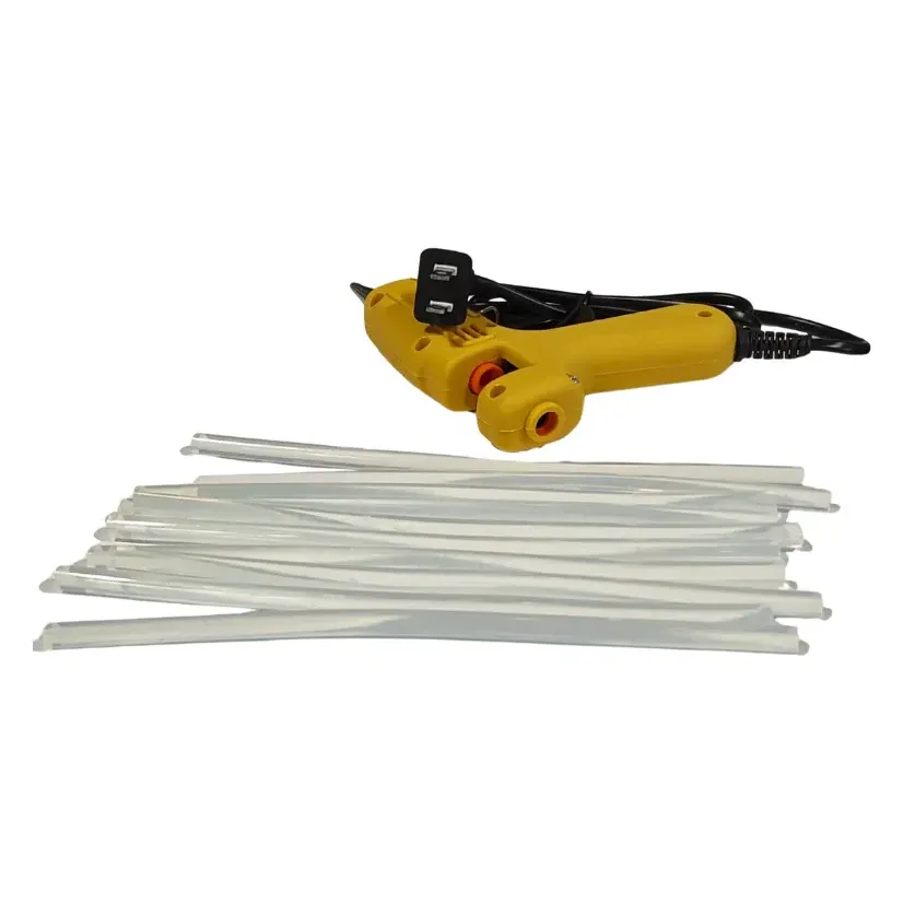 MM-H 20W Hot Melt Glue Gun Kit with 7mm Glue Sticks and Case