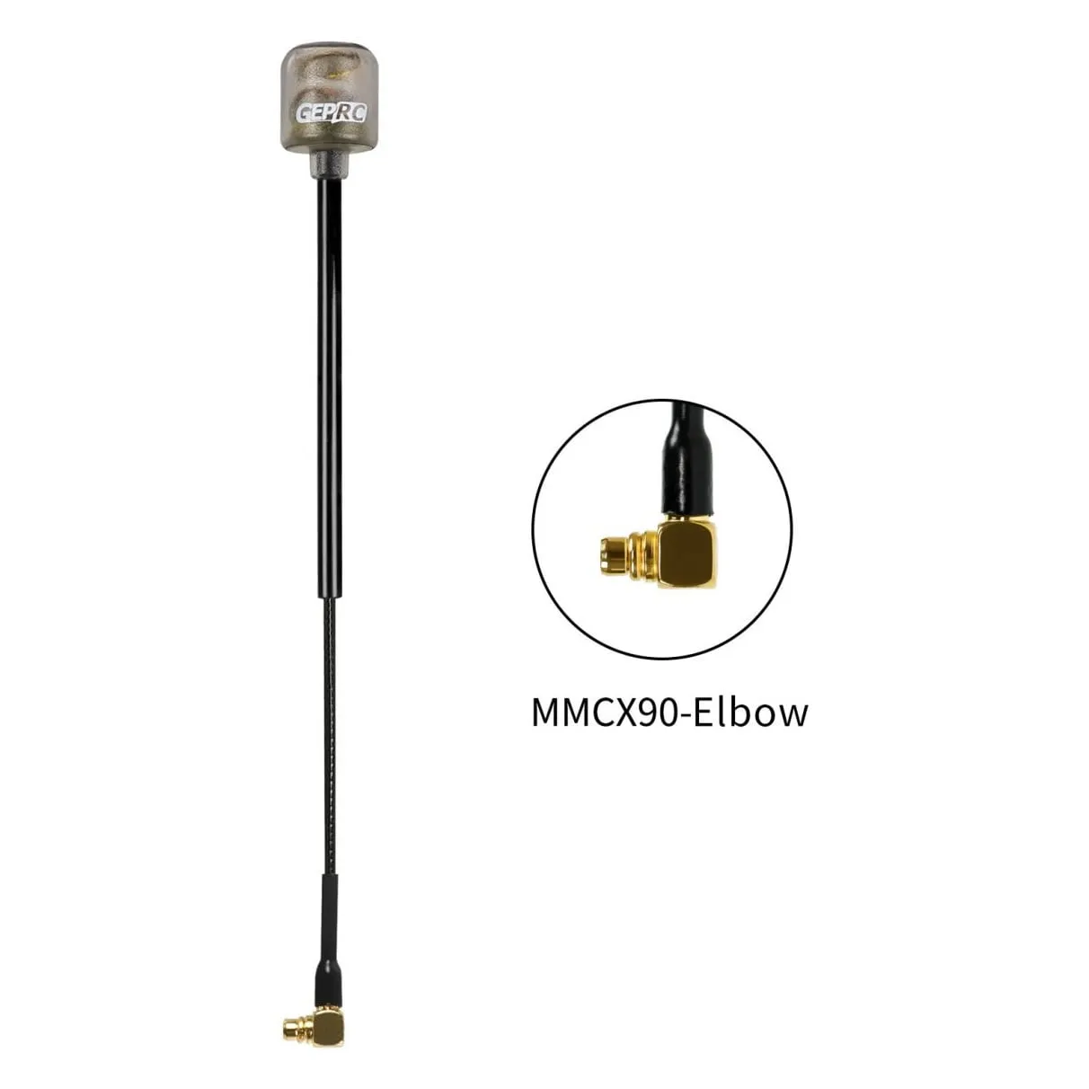 GEPRC Peano 5.8GHz Antenna — LHCP, MMCX, 110mm