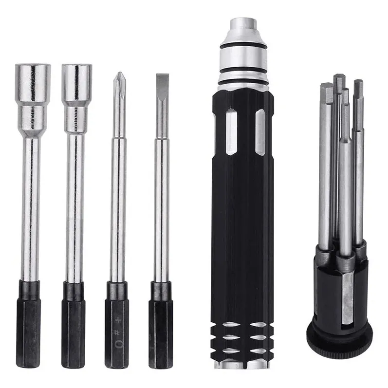 ReadyToSky 8-in-1 Aluminium Hex Screwdriver Tool Kit for RC Models