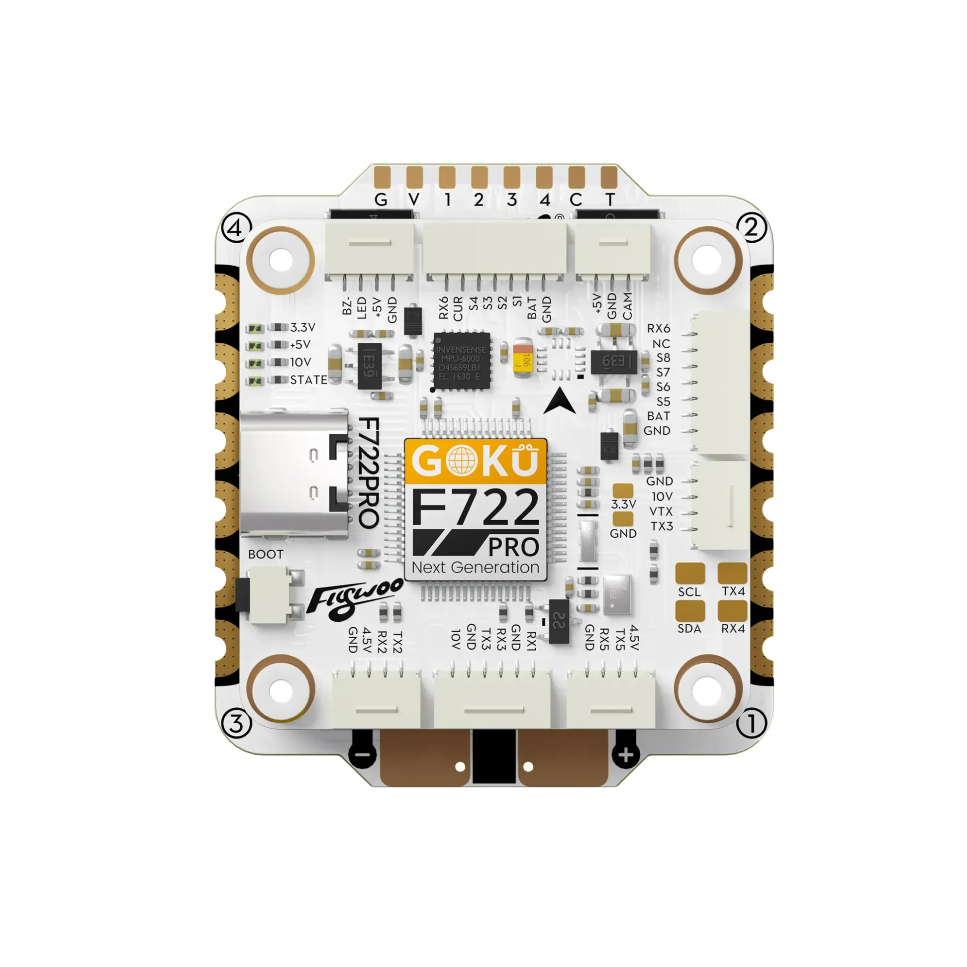 Flywoo GOKU F7 Pro V2 55A 32-Bit Stack (BL32, 30x30)